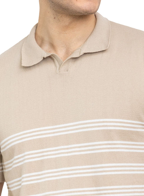 Latte Design 4 - F - Polo Neck T-Shirt - Khotwh